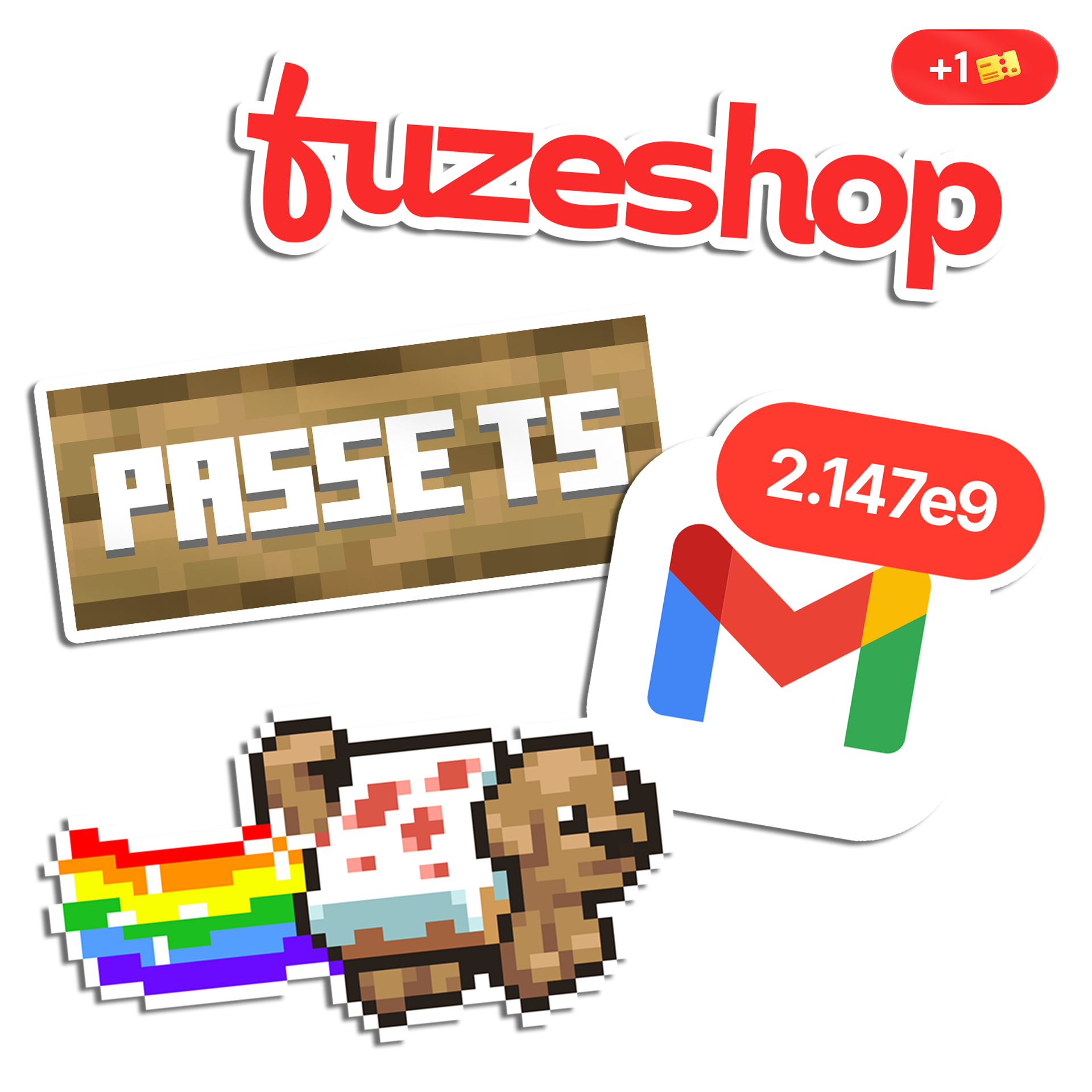 Duo Pack 2 + Stickers